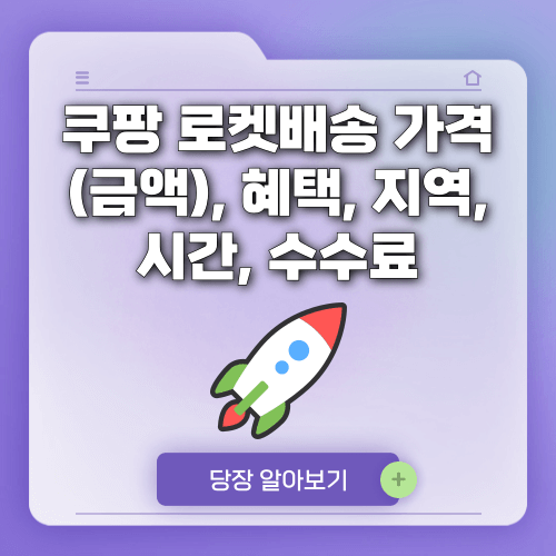 쿠팡 로켓배송