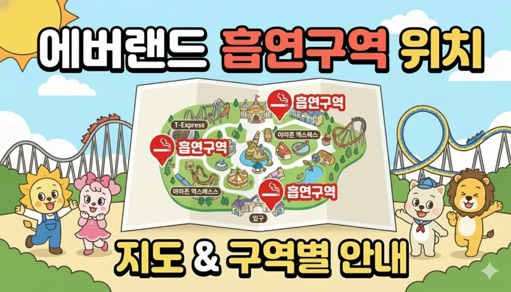 에버랜드 흡연구역 위치