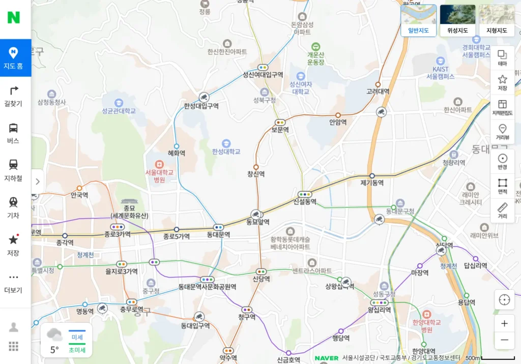 방범용 CCTV 위치 (2)